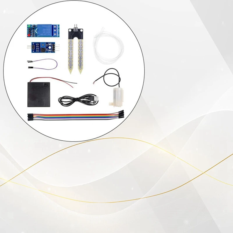 Automatic Irrigation DIY Kit Automatic Flower Watering Kit Soil Moisture Detection For Garden Watering