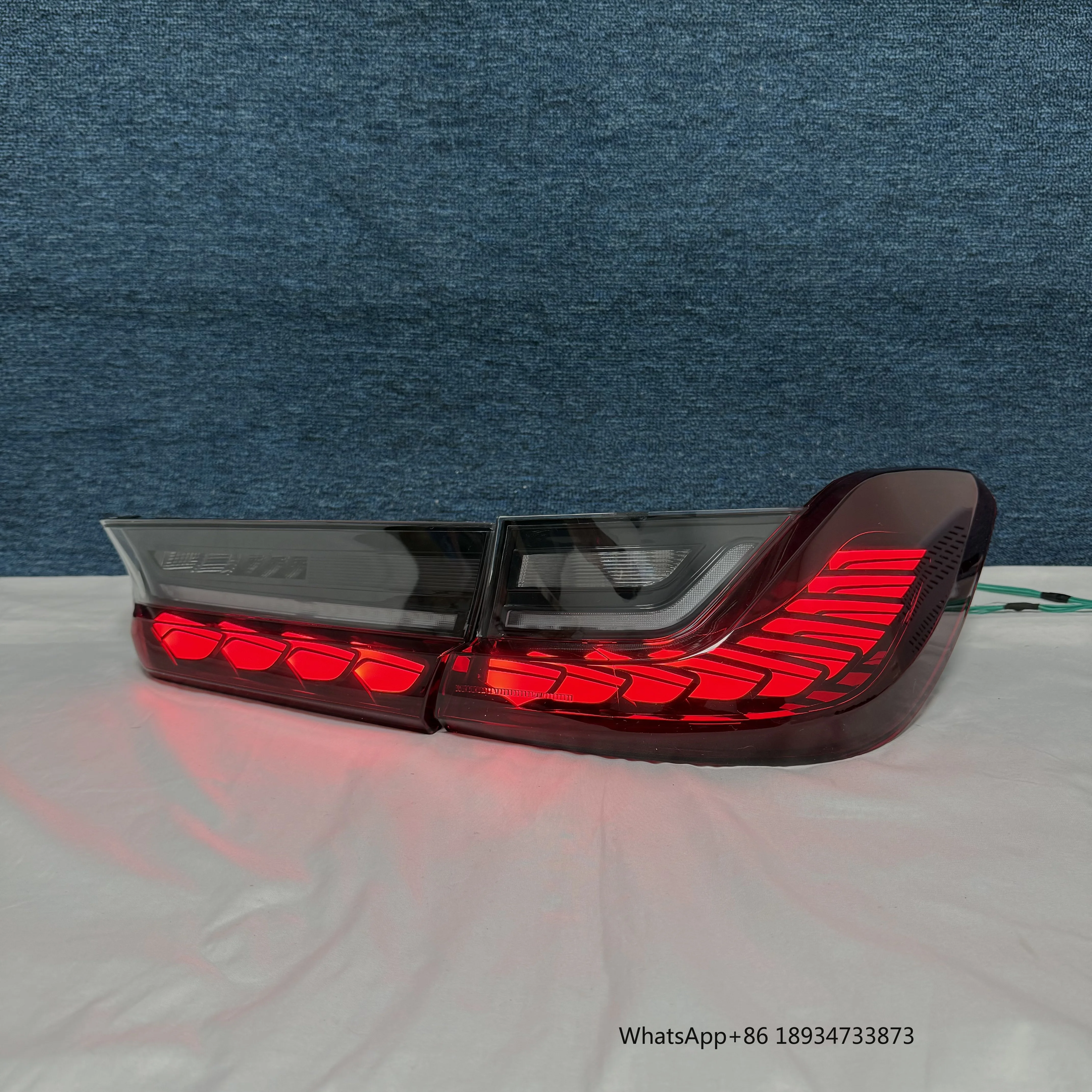 

J ONE GTS Dragon Scale Tail Lights for BMW 3 Series M3 Wagon Touring G21 G81 2020-2025 LED Rear Lamps Plug and Play Accessories