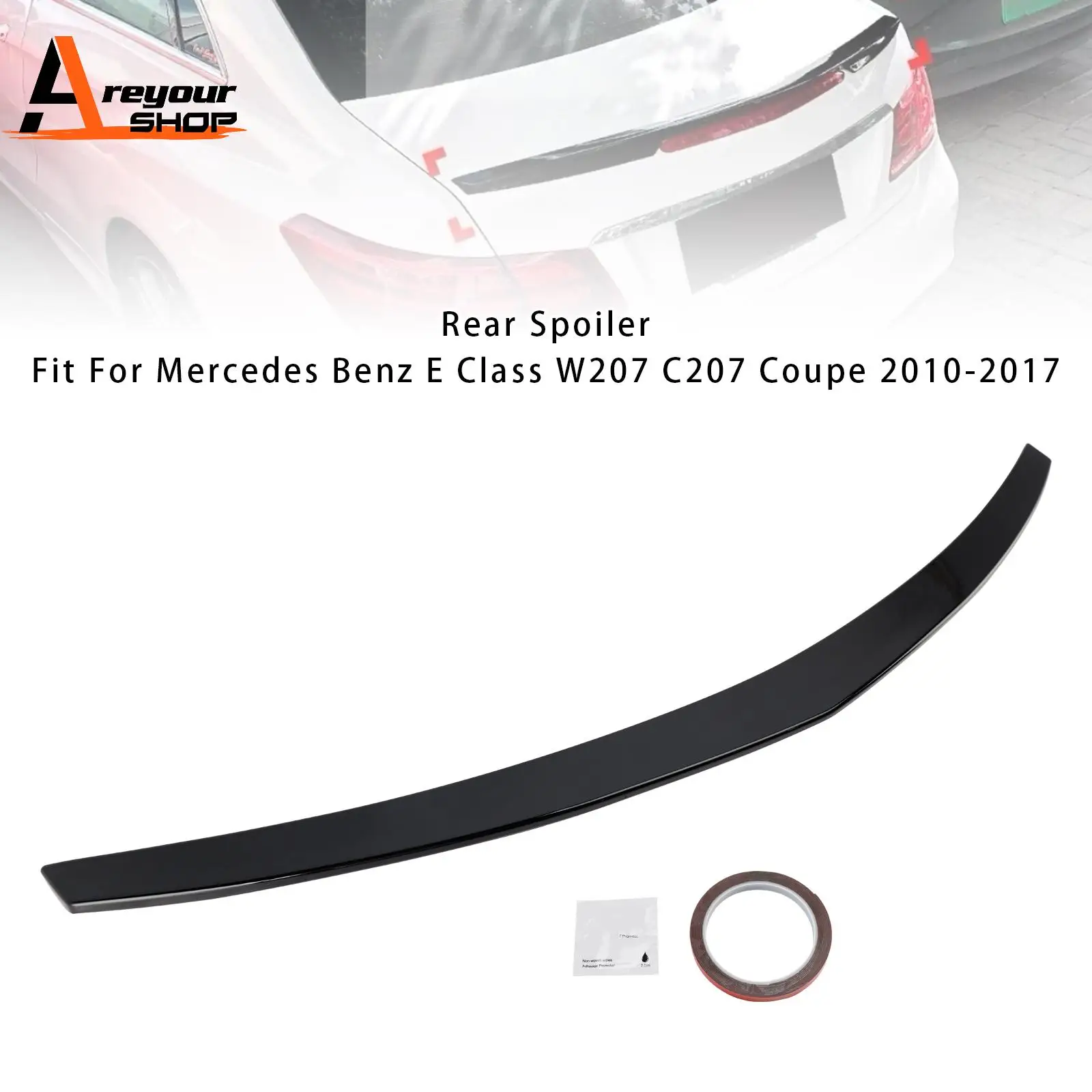 Gloss Black Rear Sp… - image