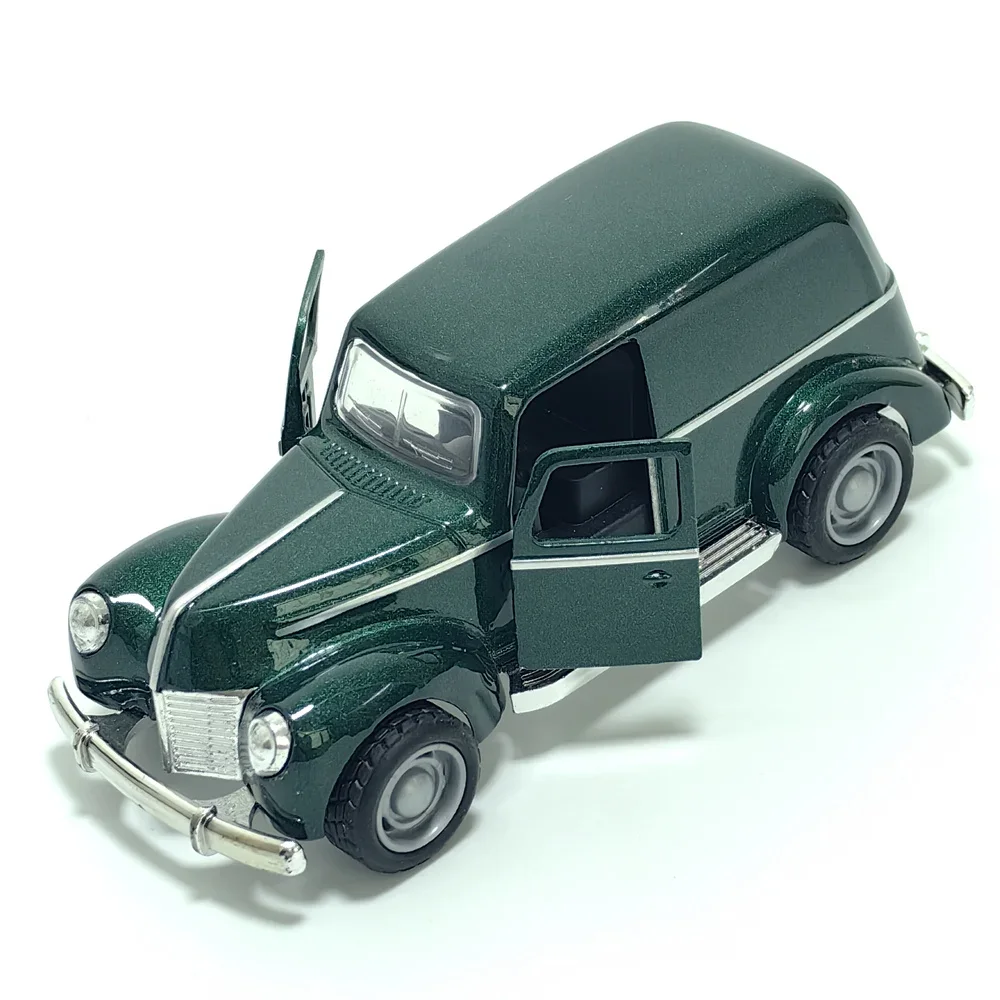 Mini coche clásico de aleación Retro, modelo de simulación de Metal extraíble, modelo de coche fundido a presión, colección de juguetes para niños, decoración, regalos de navidad
