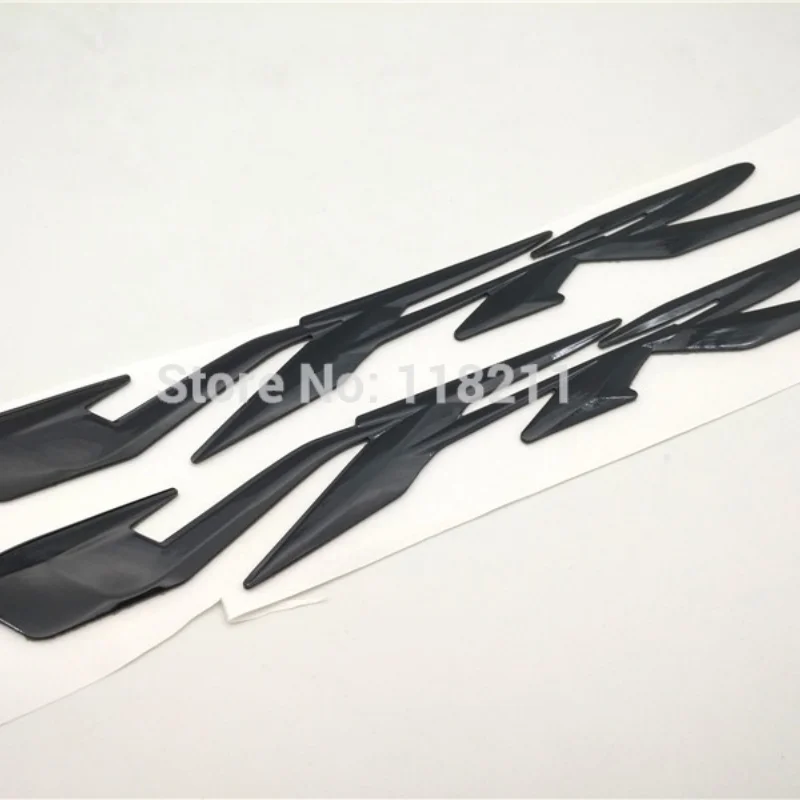 2Pcs/ Pair VFR 3D Raised Sticker Decals 23 x 2.8cm fits for HONDA VFR 400 800 1200 Motorcycle Bike