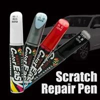 Car Touch-up Pen Paint Touch-up Pen Pearl White Black Red And Silver Paint Touch-up Scratch Removal Universal