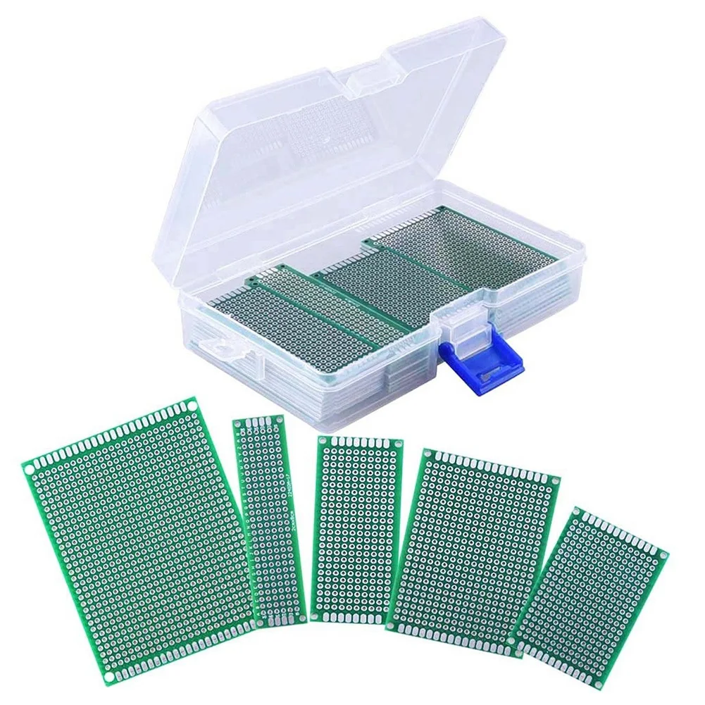 PCB For Soldering Kit 32PCS Double Sided Protoboards In Five For Engineering And Learning Applications