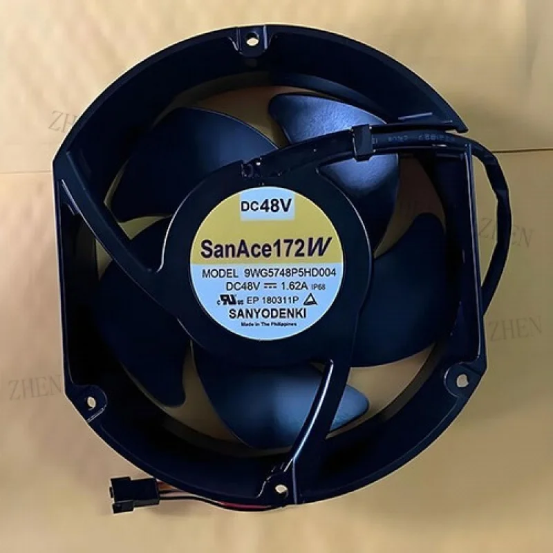 Y  1 Pc. New for SanAce 172W 9WG5748P5HD004 Inverter Cooling Fan DC48V 1.62A IP68