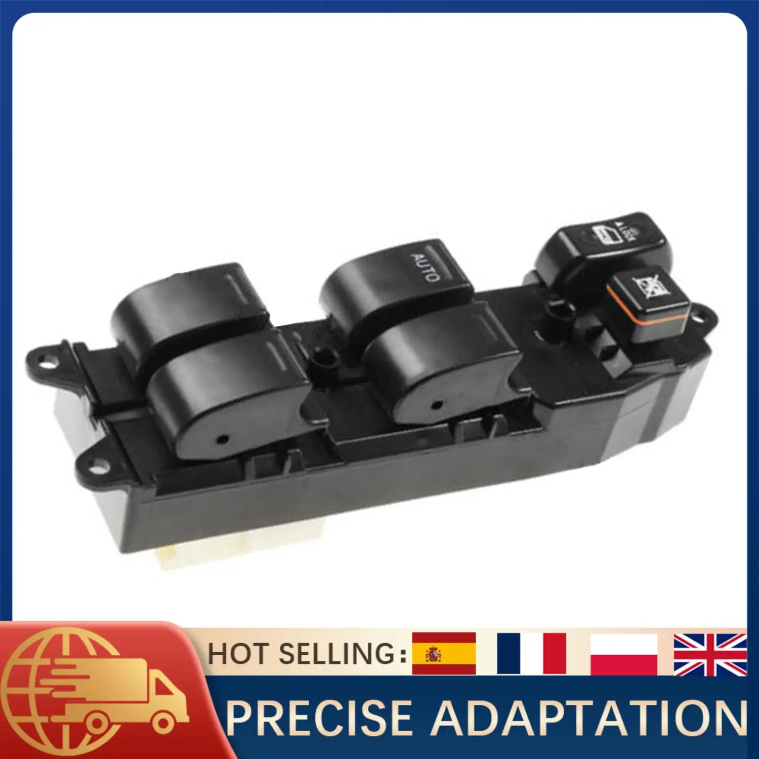 

Переключатель стеклоподъемника OE 8482012340 8482042060 84820-60110 для Toyota RAV4 1998-2000 Corolla 1991-1996, передний левый водитель