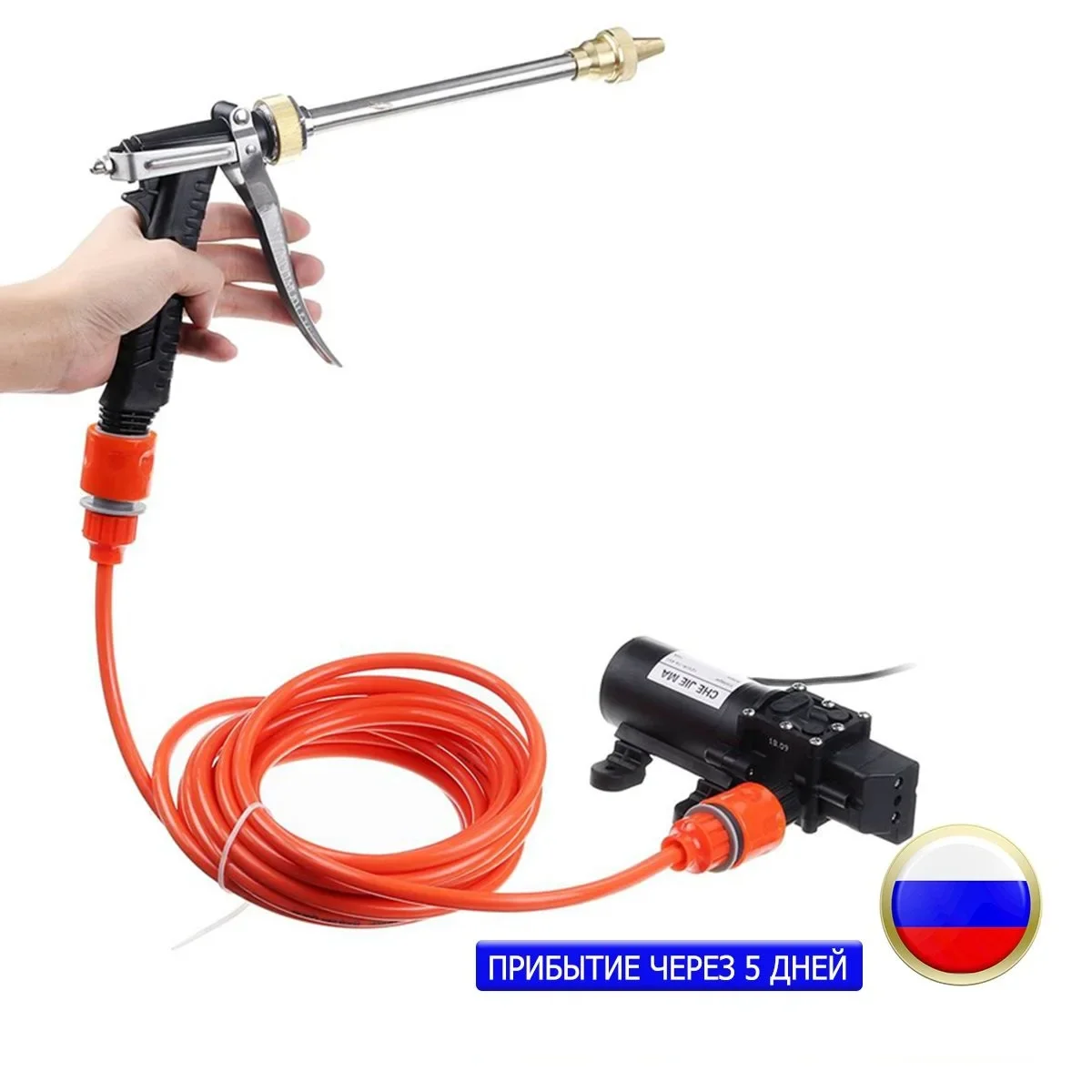 

200PSI 12V 100W Car Washer Washing Machine Household Car Wash Pump Portable High Pressure Electric Car Wash Washer