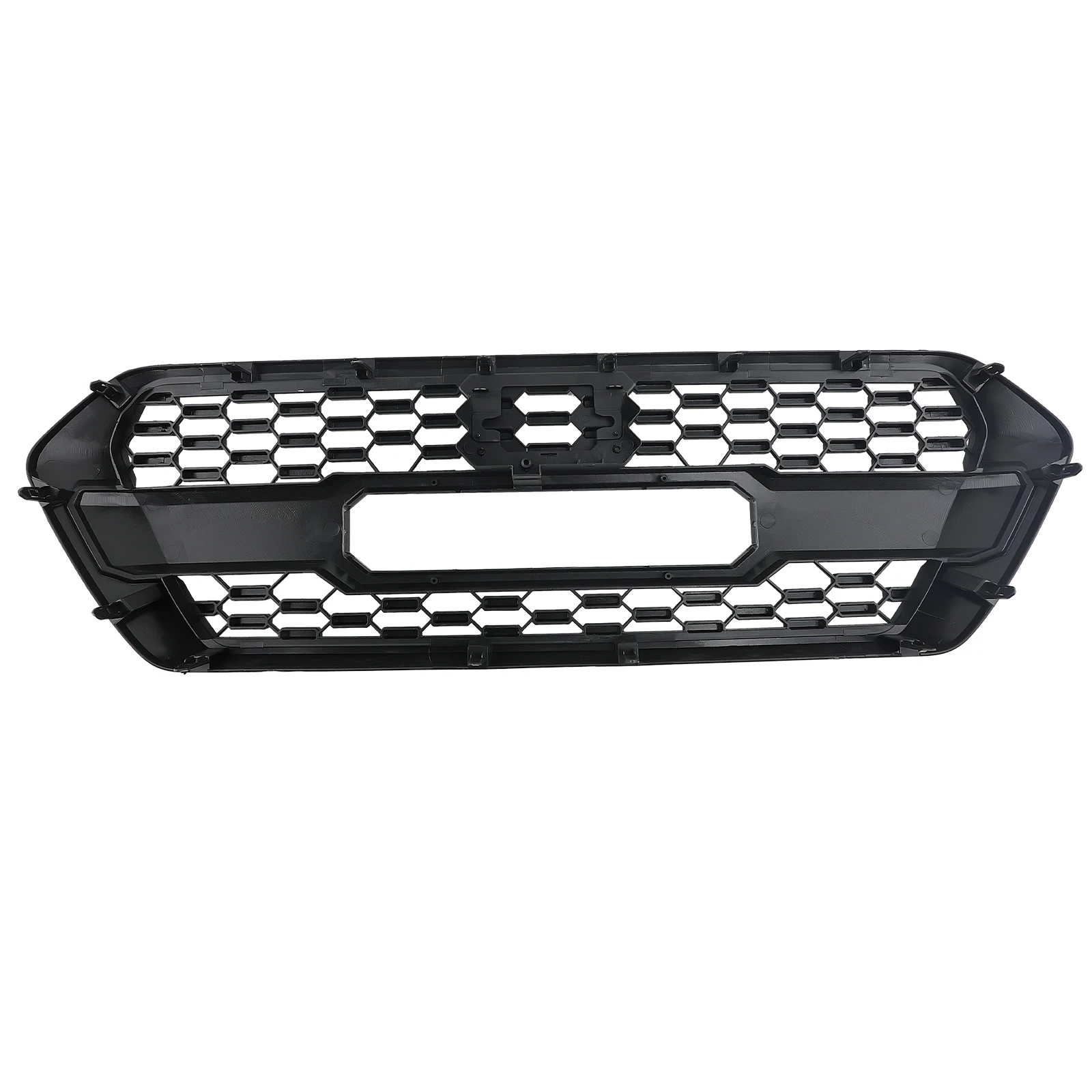 Front Bumper Grille for Toyota Tacoma 2016 2017 2018 2019 2020 2021 2022 2023 Matte Black ABS