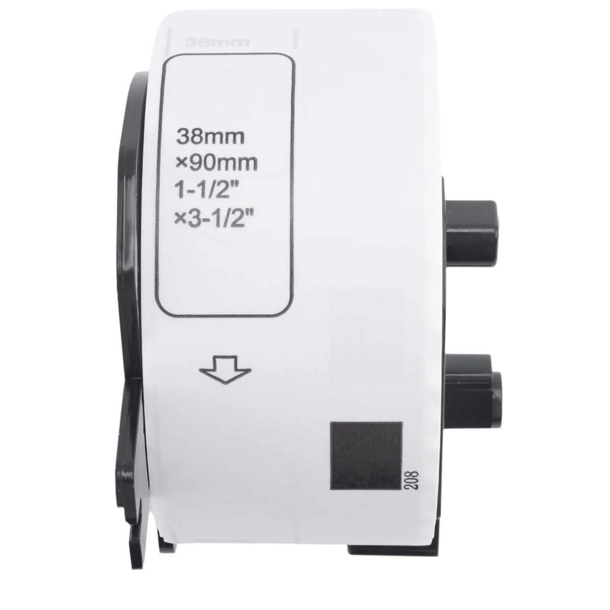 SCLS 5 Roll for DK11208 Thermal Label 38mmx90mm Die Cut Labels -11208 11208 Compatible for QL Printer