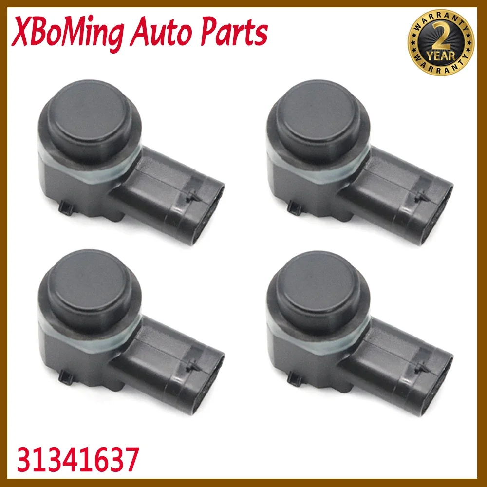 4pcs/lot PDC Assist Backup Reverse Parking Sensor For Volvo C30 C70 S60 S80 V70 XC70 XC90 31341637 31341344 30786968 30786320