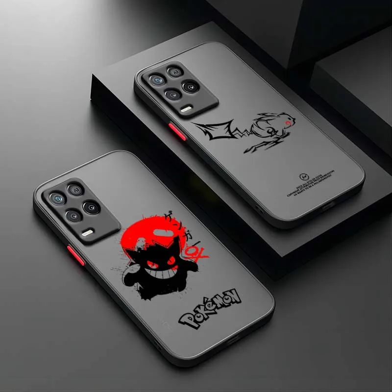 Матовый полупрозрачный чехол для телефона Anime Pokemons Cove для OPPO A98 A96 A95 A94 A93 A92 A79 A78 A77 A76 A74 A73 A72