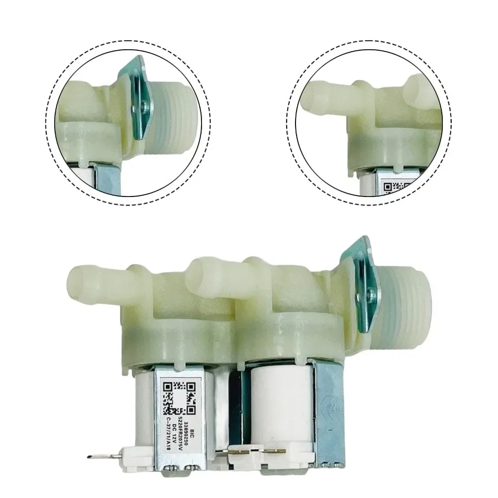 

Клапан 5220FR2075V DC 12V, электромагнитные клапаны для стиральной машины, электромагнитный впускной клапан для стиральной машины, электрические детали