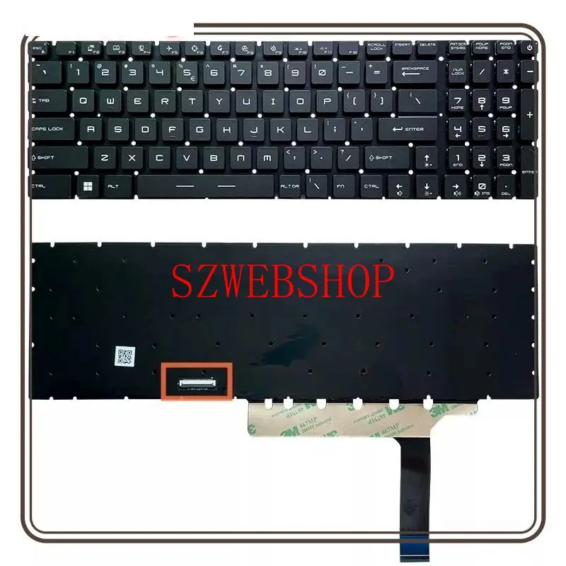 

Новая клавиатура США с RGB-подсветкой для ноутбука MSI GE77 GE77 HX-12U GE77HX 12UGS 12UH 12UHS