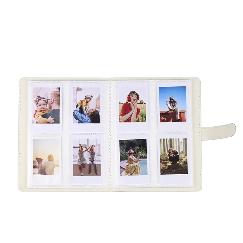 Mini estojo de couro PU para Fujifilm, álbum de fotos instantâneas, 128 bolsos, 3 Polegada, Instax Mini 11, 8, 9, 7 s, C 25, 90, grande capacidade