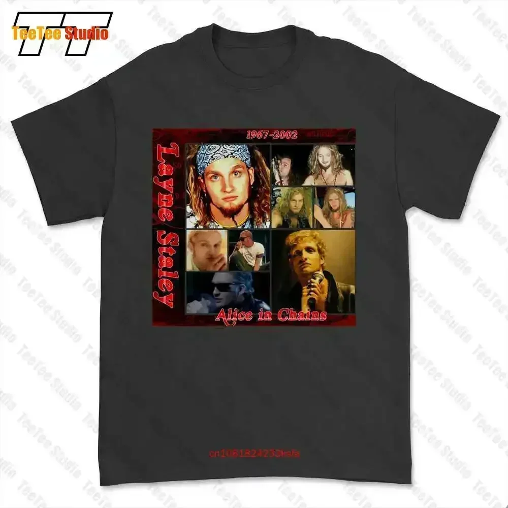 Layne Staley Alice In Chain Never Die T-shirt Tee JB3G