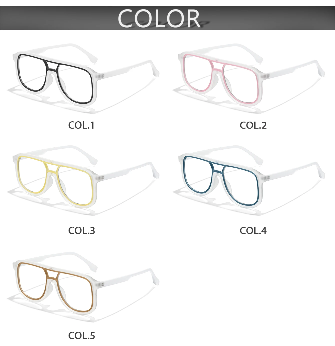 Farbige photochrome Sonnenbrille mit quadratischem Rahmen für Damen und Herren, UV400-Schutz für Sonne, Strand, Angeln, Wandern, Laufen, Radfahren – Detail 3