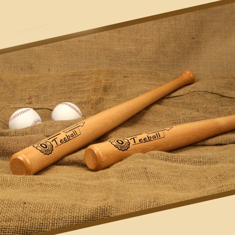 21 Inch Baseball Bat Solid Wood Professional Hardwood Baseball Bat For Sports Traing Home Car Defense Personal Self-Defense