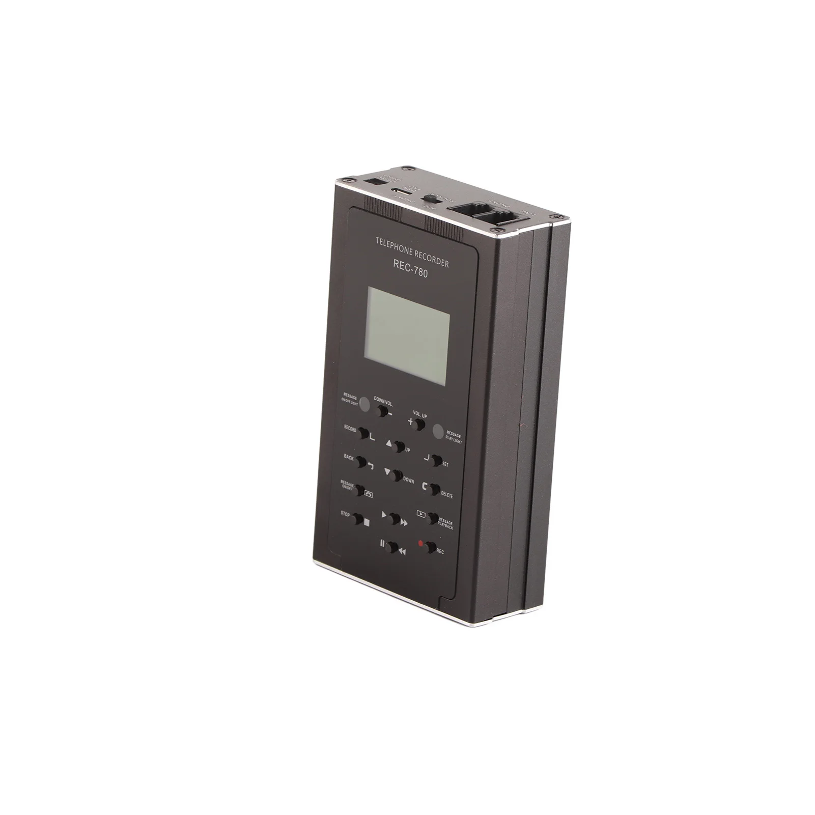 مسجل المكالمات الهاتفية الثابتة جهاز تسجيل الهاتف اليدوي التلقائي 32 جيجابايت ذاكرة مسجل الهاتف جهاز تسجيل الهاتف