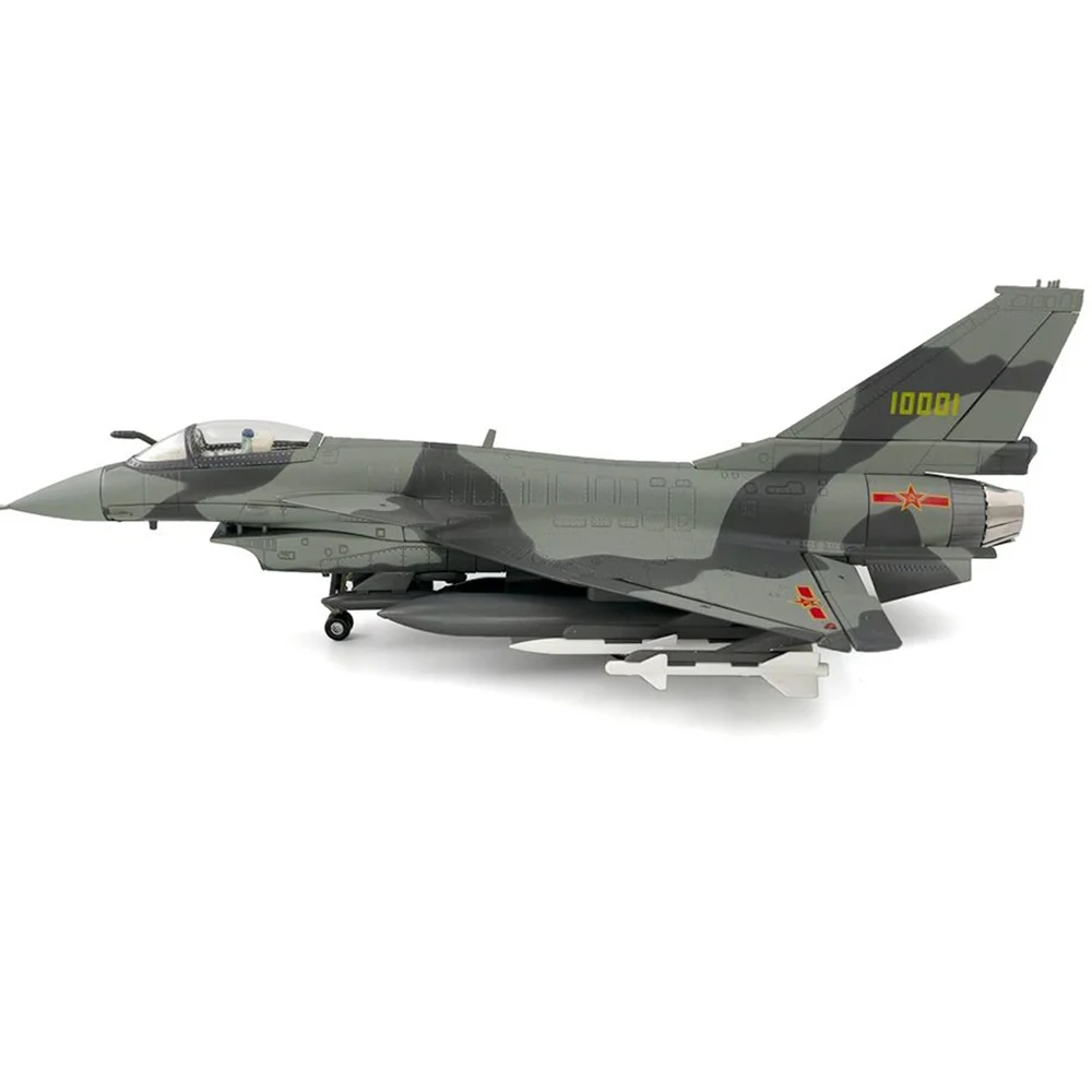 1/48 J10 Alloy Fighter Chinese Air Force J-10 Vigorous Dragon Firebird Aircraft for Children Gift  Collection Room Decoration