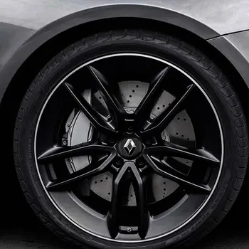 4 ks 56mm hliníkové emblémové kryty nábojů kol, samolepky pro Renault Kangoo 2 Koleos 1 Modus Kadjar Captur Megane 1 2 3 4 12 nejlepší prodej Krytka středu kola pro Renault - №6