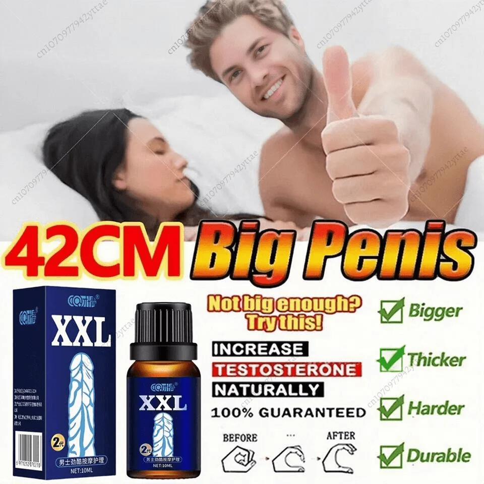 

XXL Penis Permanent Thickening Growth Man Massage Enlargement Oils Cock Erection Enhance Big Dick Enlarge Liquid Men Enlargeme