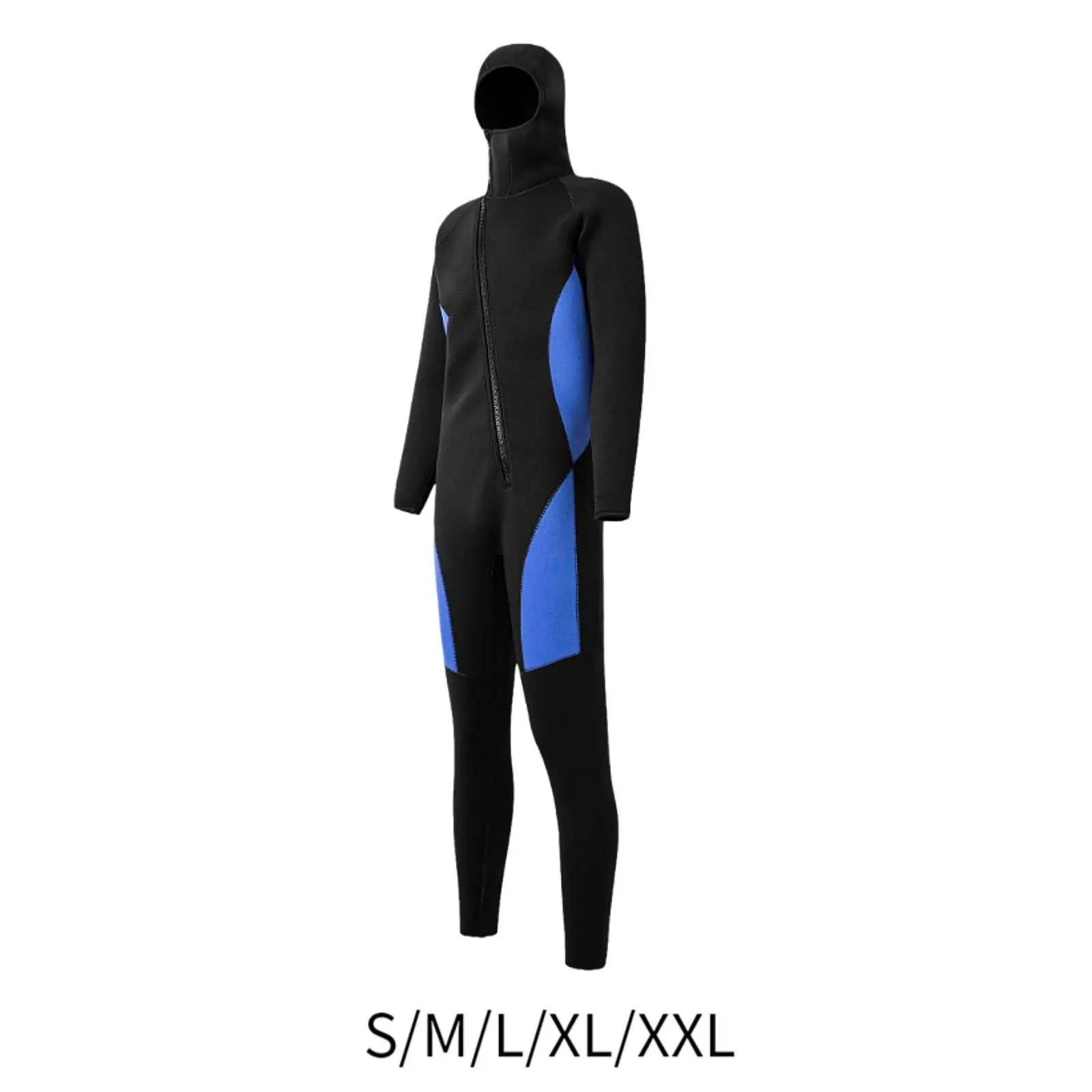 

Full Wetsuit Full Body Coldproof Front Zipper Swimwear Dive Skins Diving Jumpsuit for Snorkeling Kayaking Surfing Swimming