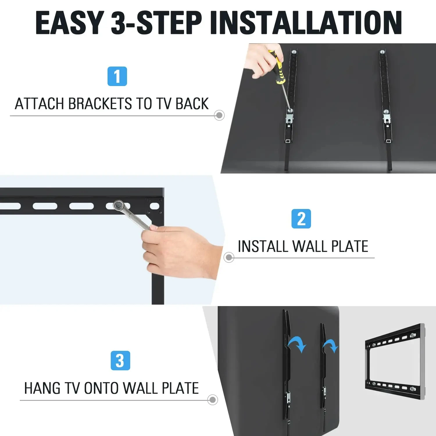 Universal Fixed TV Wall Mount Bracket  for Most 14-42\