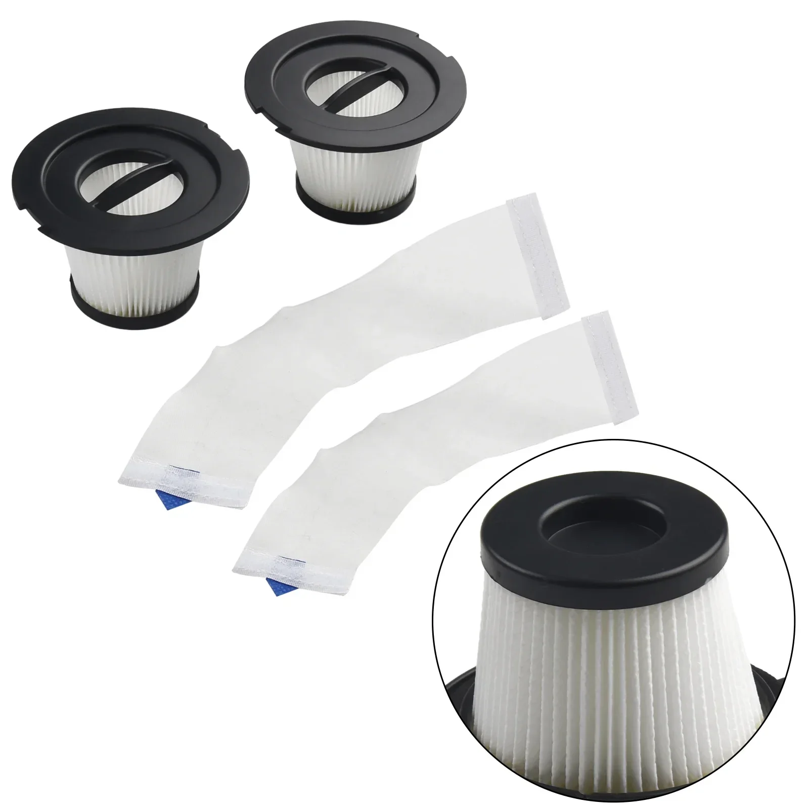

2Pcs Accessories Attachment Filter Hepa Filter For H.Koenig UP810 2 Pcs For For H.Koenig UP600 PowerClean Replacemance