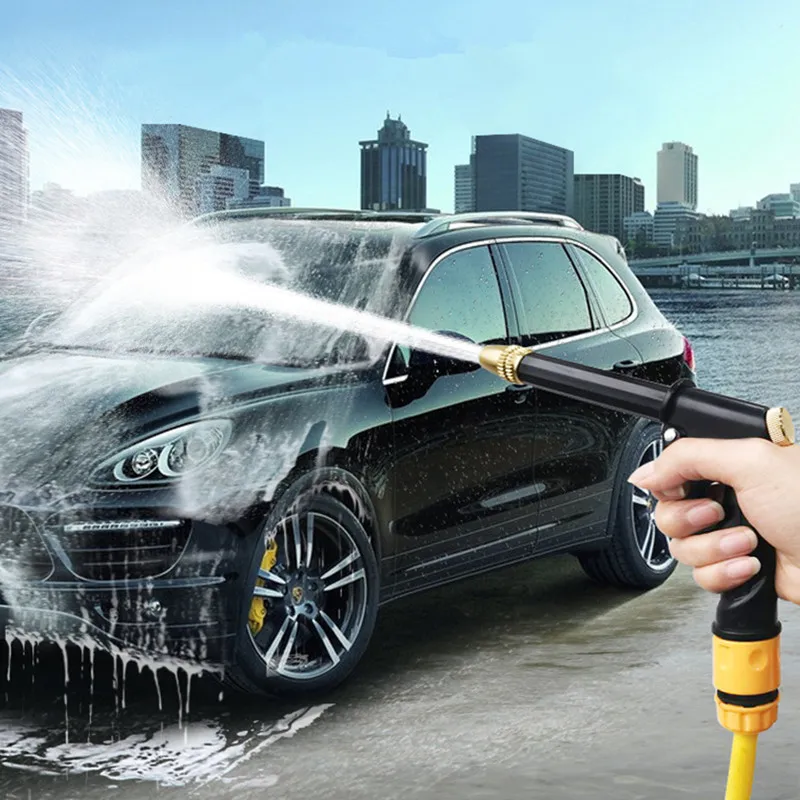 Portable High Pressure Water Gun For Cleaning Car Wash Machine Garden Watering Hose Nozzle Sprinkler Foam Water Gun Wholesale