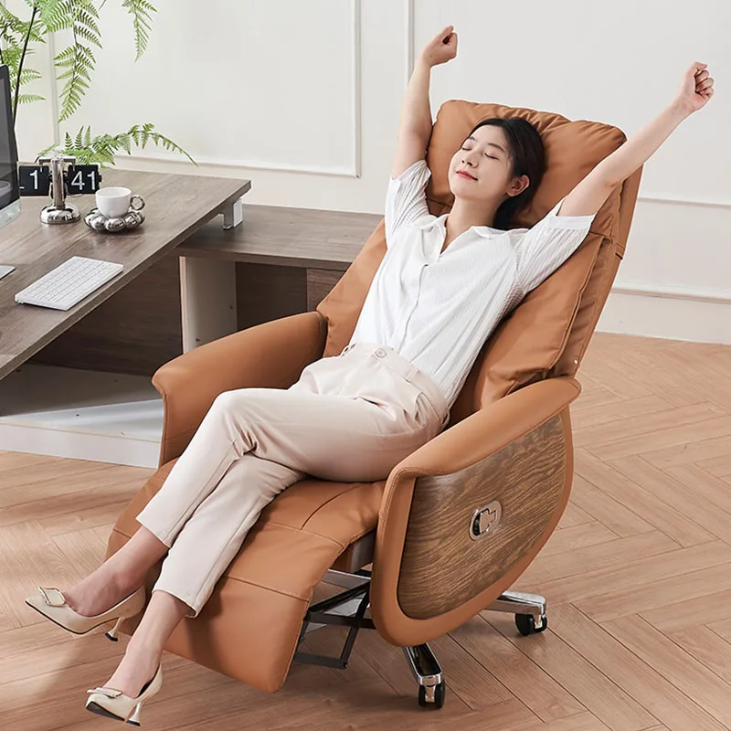 Luxairy Armpad Office Chair Floor Fancy Roller Nordic Bedroom Office Chair Comfy Designer Cadeira Para Escritorio Furniture