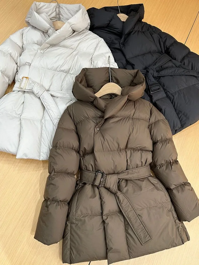 Women's Winter Parka Coat 2026 High-grade Warm Hooded Ladies Outerweat Fashion Loose Temperament Lady Short Down Cotton Jacket