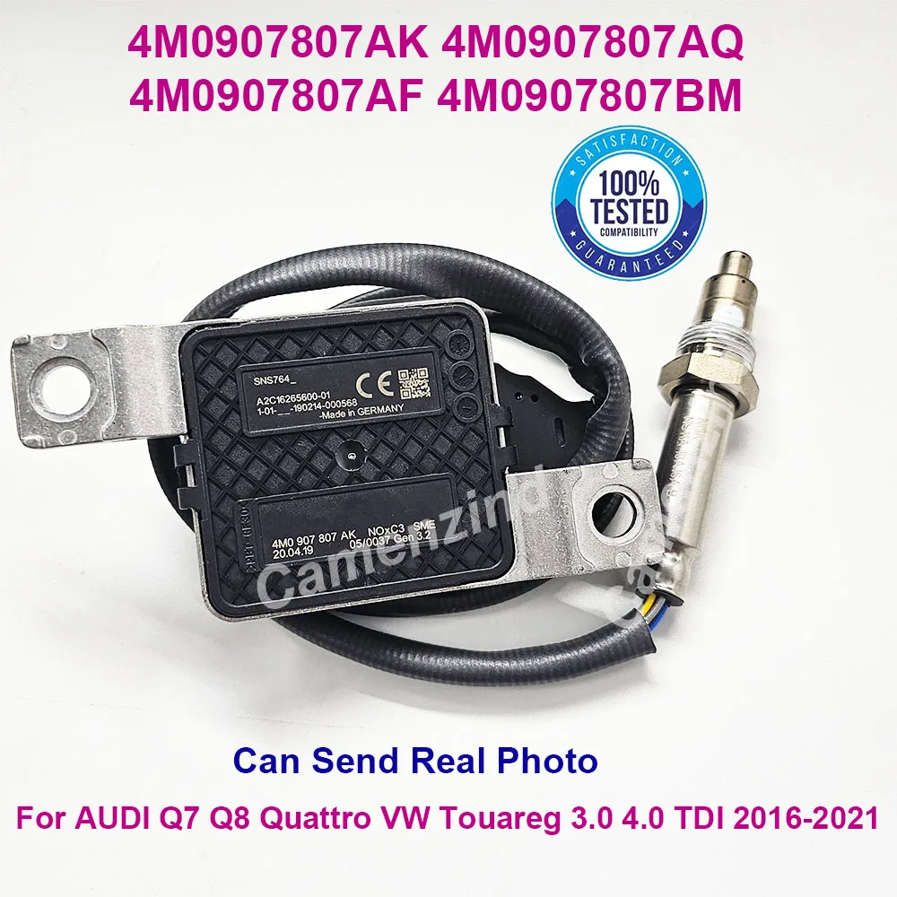 

OEM 4M0907807AK 4M0907807AQ 4M0907807AF 4M0907807BM For A-UDI Q7 Q8 V-W Touareg 3.0 4.0 TDI 2016-2021 Nitrogen Oxide NOX Sensor