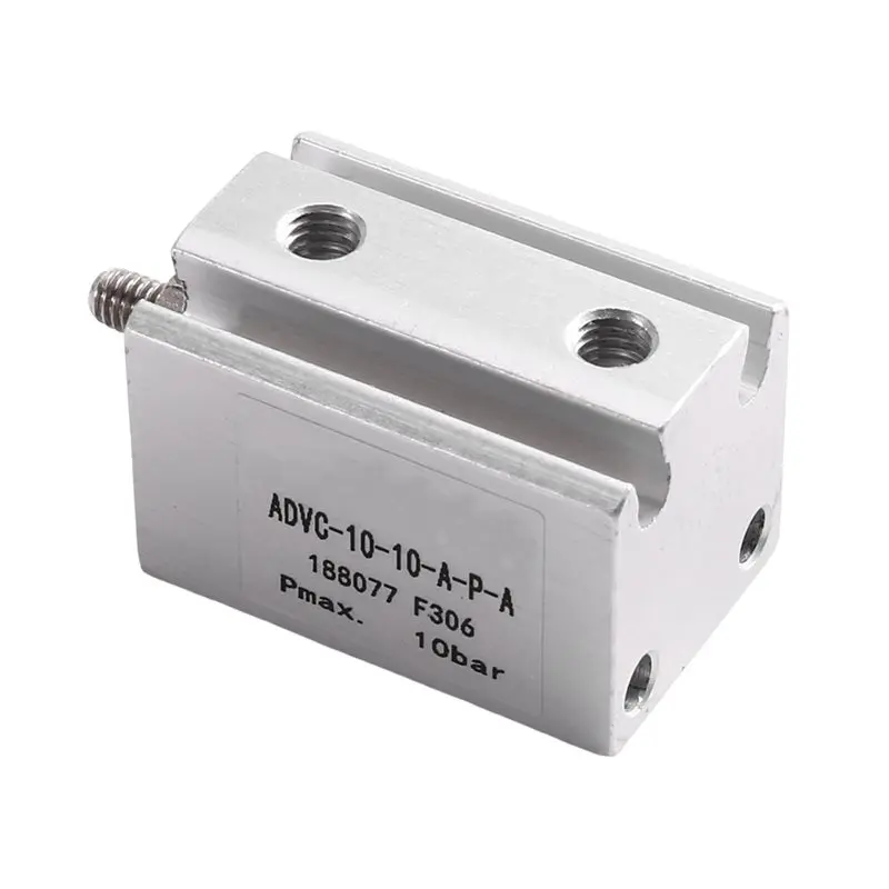 X64A-ADVC-10-10-A-P-A For Automation Equipment Parts Compact Pneumatic Cylinder Short Stroke Air Cylinder