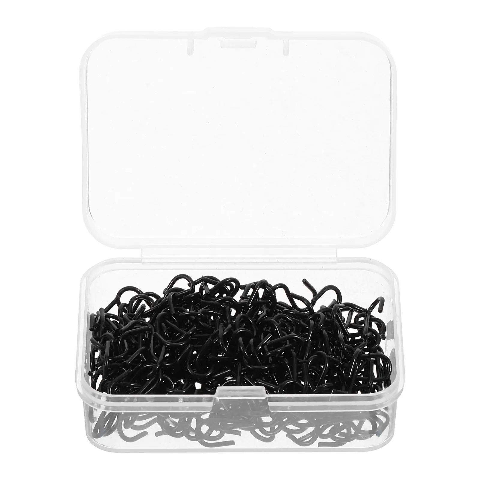 150Pcs Mini Metal S Hooks -Coated Heavy-Duty Small S Shape Hooks for Jewelry Display Crafts Kitchen Closet Wall