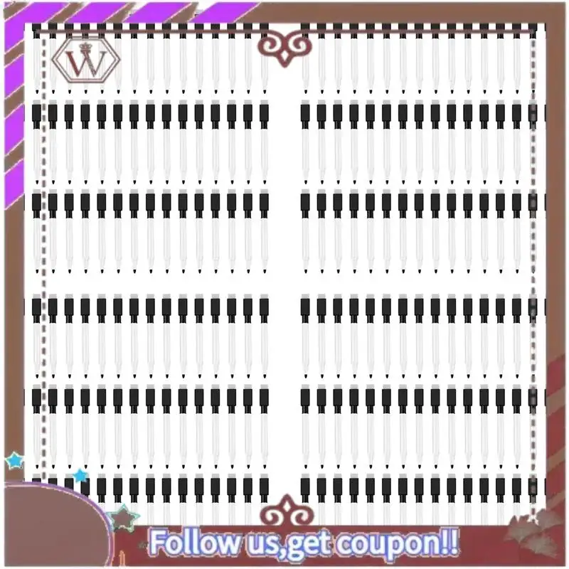 ABBG-Magnetic Whiteboard Pen Erasable Marker, 192Pack Whiteboard Markers Dry Erase Marker With Eraser Cap Black