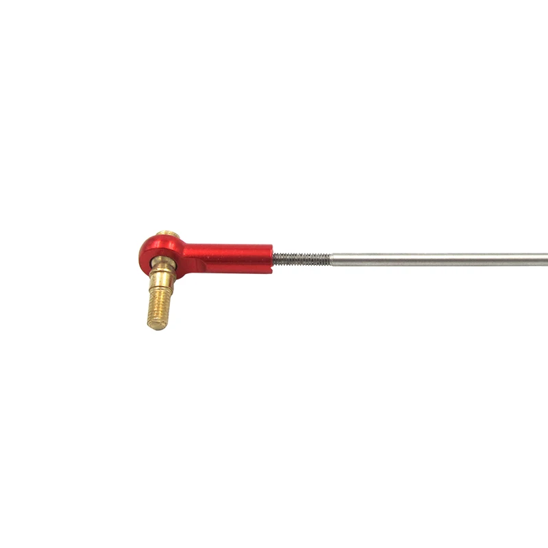 M3 Metal Ball Head Positioning Pull Rod (new style)2mm Tie Rod Metal Ball Head Servo Link Rod M3/M2 T Model Boat Connection Part