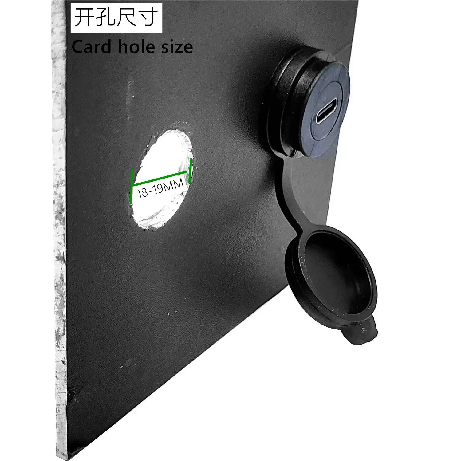 USB 3.1 adapter TYPE-C extension cable USB C adapter device installation female to female USB hole