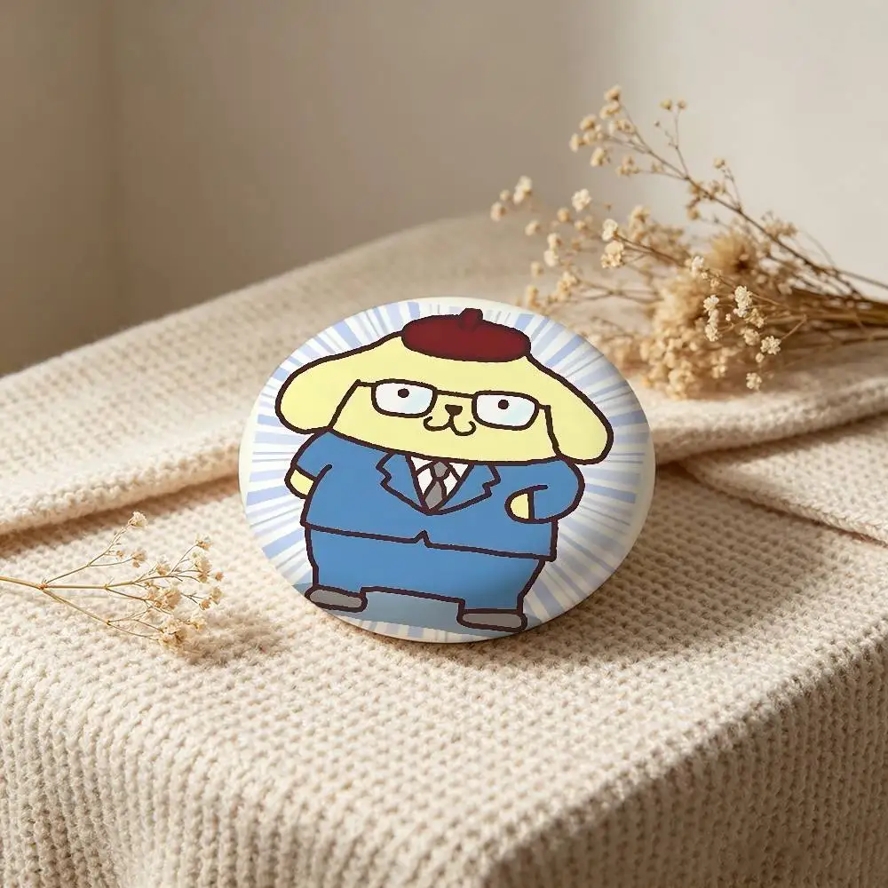 Anime P-Pompompurin-es Cartoon-Sternabzeichen, Broschen, Anstecknadeln, Zinnrequisiten, Weihnachtsgeschenke, Geburtstagsgeschenke – Detail 6