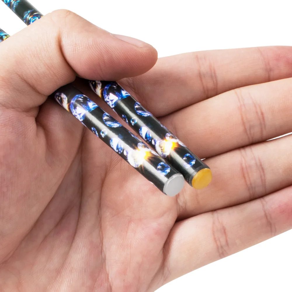 プロのネイルドットツールビーズ宝石スタッドピッカー DIY 手作りネイルアートラインストーンワックス鉛筆ネイルアート装飾