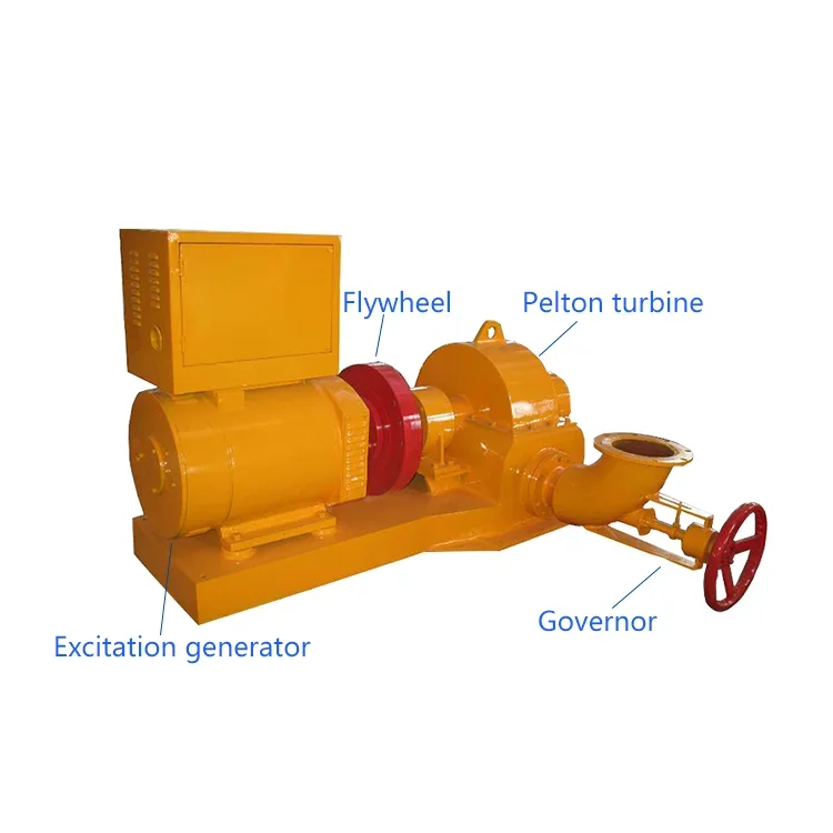 Mini generatore idroelettrico Pico Hydro Power 50kw Generatore idroelettrico 30kw