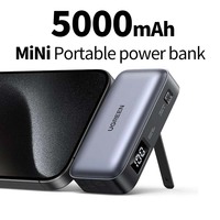 UGREEN Mini 5000mAh Portable Power Bank 22.5WFast Charging Outdoor portable powerbank LED display Power Bank for iPhone Samsung