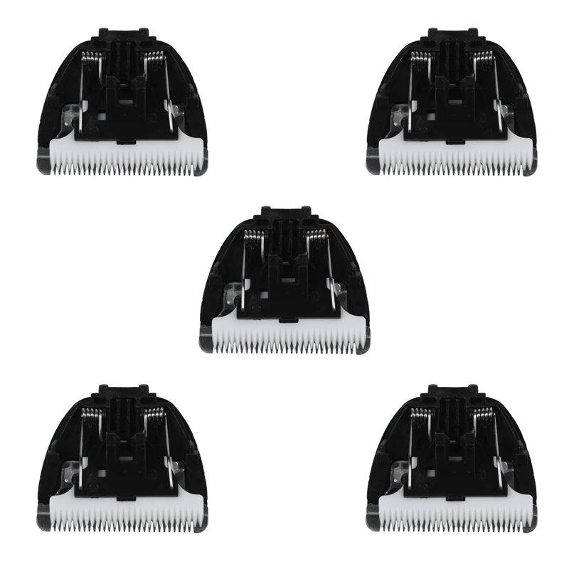 5X CP8000 Dog Hair Trimmer Blade Head Pet Hair Clipper Ceramic Replacement Knife For CP-8000 7800 8100 3100 3180