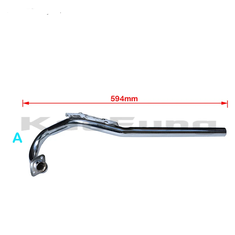 Modified 28MM Motorcycle Exhaust Muffler Pipe for Kawasaki Motocross Dirt Pit Bike KLX110 70cc-150cc HONDA CRF70 125cc 110cc - view 6