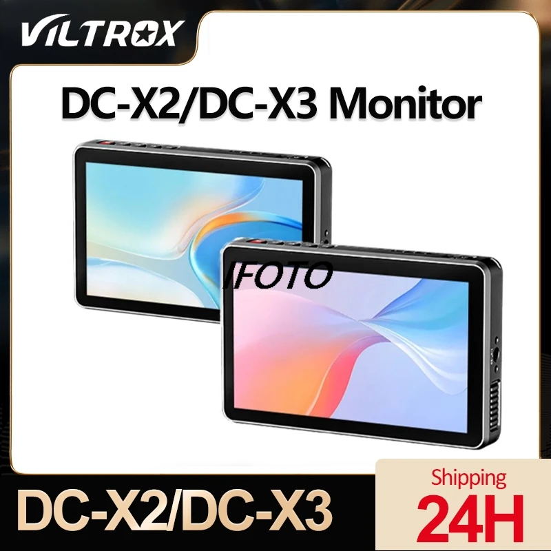 

Viltrox DC-X2/DC-X3 монитор 2000nit, сенсорный экран 6 дюймов для DSLR Micro SLR камеры, видеосъемка