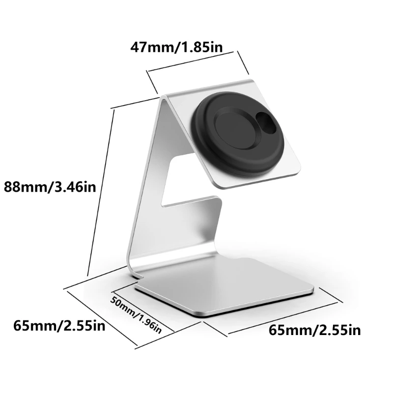 قاعدة قاعدة الشحن السريع M17B لـ 265S/265/965/955/255/255S Smartwatch عموديًا