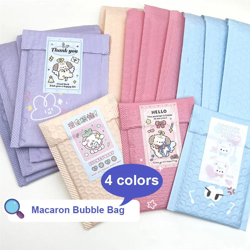 Bubble Envelope Bag Colorful Bubble Poly Mailer Self Seal mailing bags Padded Envelopes For Magazine Lined Mailer