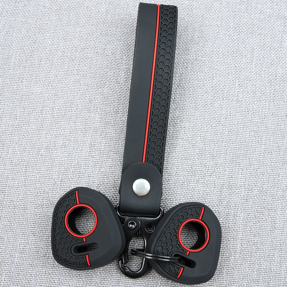 For Honda CB650R CB 650R CB650 R CB600 CB800 CB1300 CBR600RR CBR900RR CBR1000RR CBR954RR Remote Cover With Swivel Clip Textured