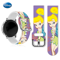 Disney Enchanted Fairy Print Strap for Samsung Galaxy Watch 7/6/5/4, 20mm Universal Band Fits 40mm 44mm Xiaomi Huawei Amazfit