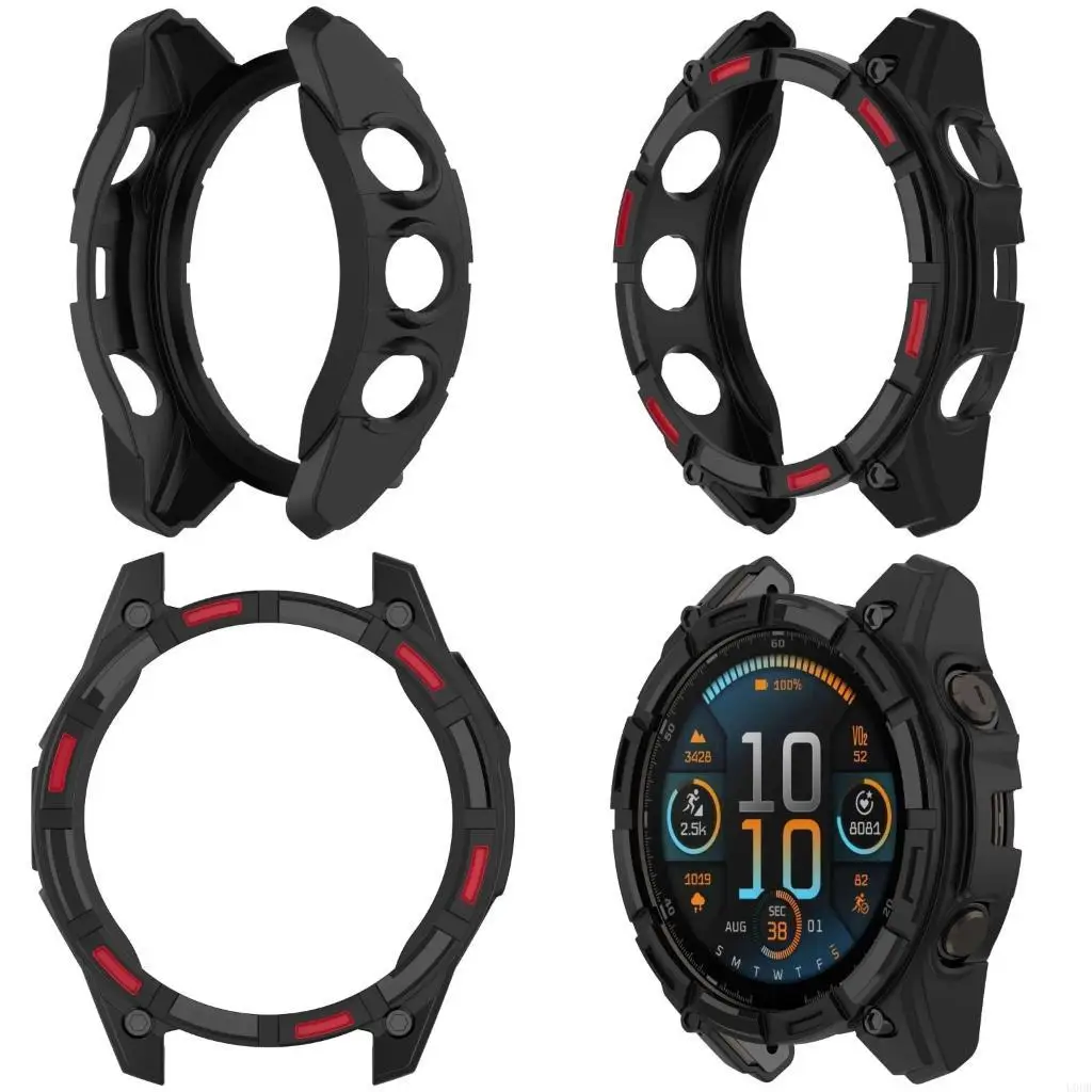 

Rugged Protective Case Cover for Enduro 3 Smartwatch Dust Proof and Drop Resistance Easy Installation