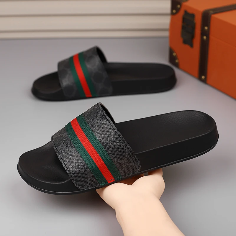 Sandals Men Casual Summer Brand Slippers for Men Outdoor Man Summer Slippers Indoor Non-slip Wear-resistant Ultra Soft Slides