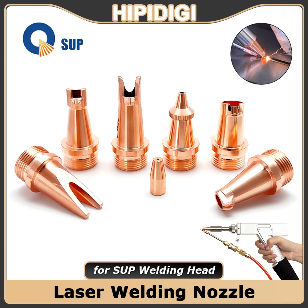 

M16 SUP Laser Welding Nozzle AS-12 BS-16 CS-12 DS ES-12 FS-16 Cutting Nozzle Wire Feed Nozzles for Handheld SUP Laser Welder